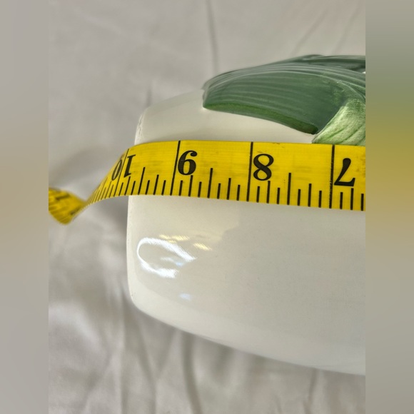 Vintage Vase Daffodils in Bloom Vase Cream with Orange Flowers Ceramic Vase 9.5” - Picture 11 of 12